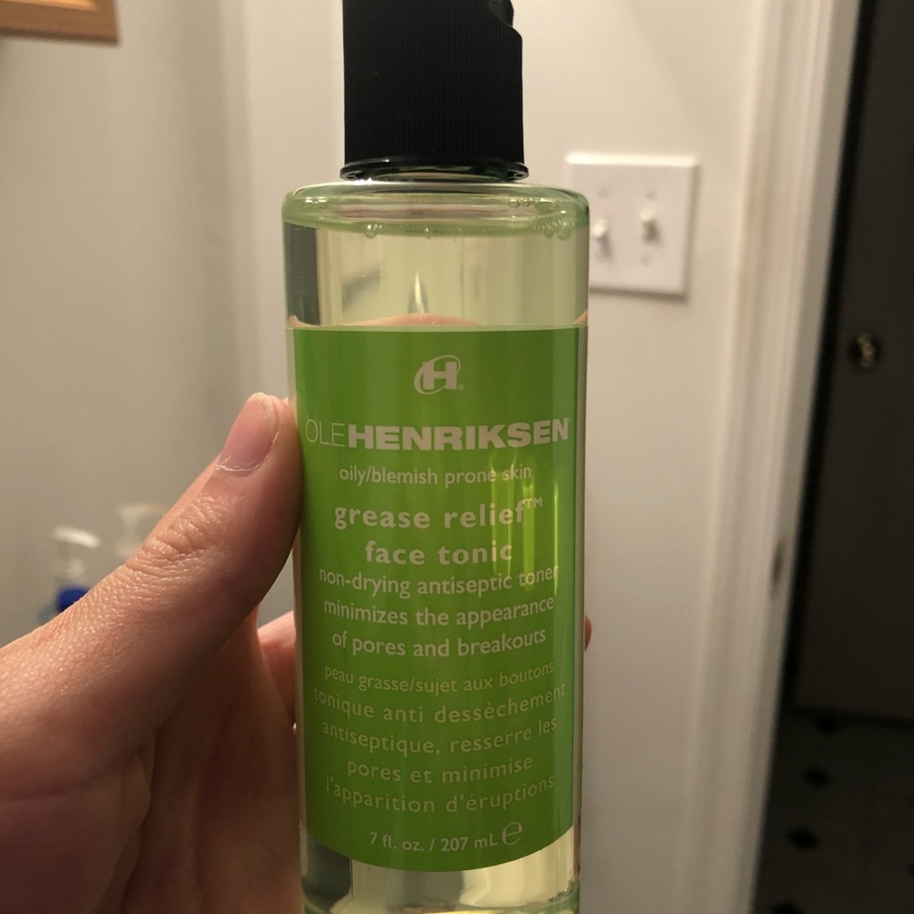 Ole henricksen grease relief tonic toner